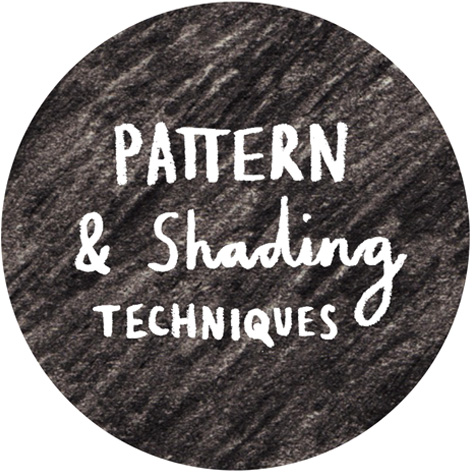 <b>Pattern & Shading Techniques</b> - Can you incorporate some of these techniques into your creative projects?