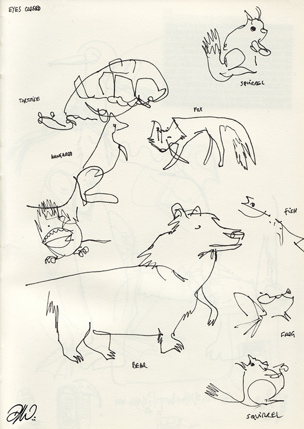 <b>Sketchbook Compilation V1</b> - Selected works and project notes - 10 of 24