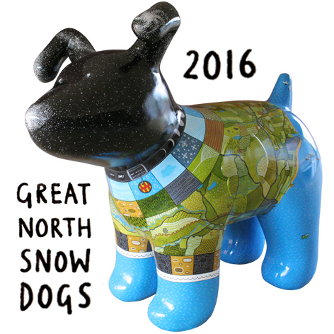 <b>Great North Snow Dogs</b> - Patchwork Northumberland Overview - 1 of 18