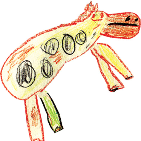 <b>Cramlington Village Primary School</b> - Pit Pony Illustrations